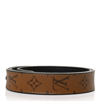 Louis Vuitton Reverse Monogram Bandouliere Shoulder Strap XL Black 2 of 6