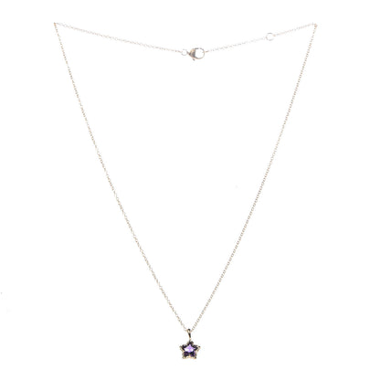 David Yurman 18K Yellow Gold Amethyst Cable Collectibles Kids Star Charm Pendant Necklace 3 of 5