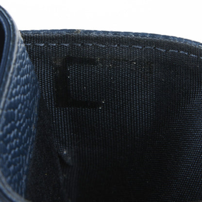 Chanel Caviar Timeless CC Card Holder Dark Blue 7 of 7