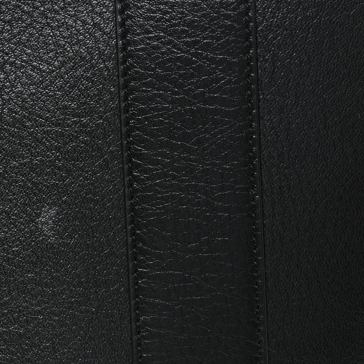 High Shine Grain Bayswater Tote Black