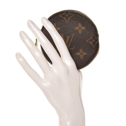 Louis Vuitton Monogram Round Coin Purse 2 of 8