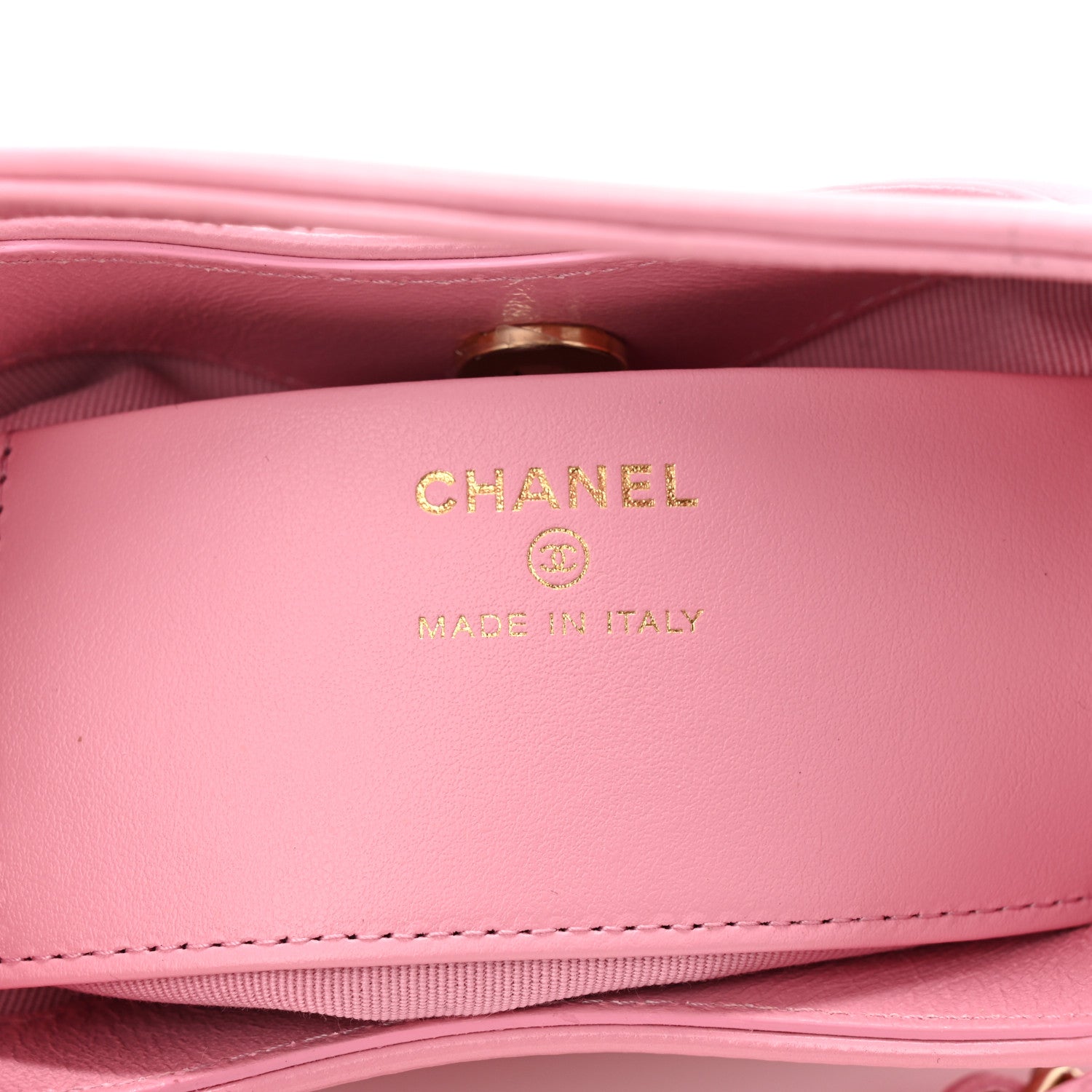Chanel Shiny Lambskin Quilted Nano 31 Shopping Bag Pink 6 of 11