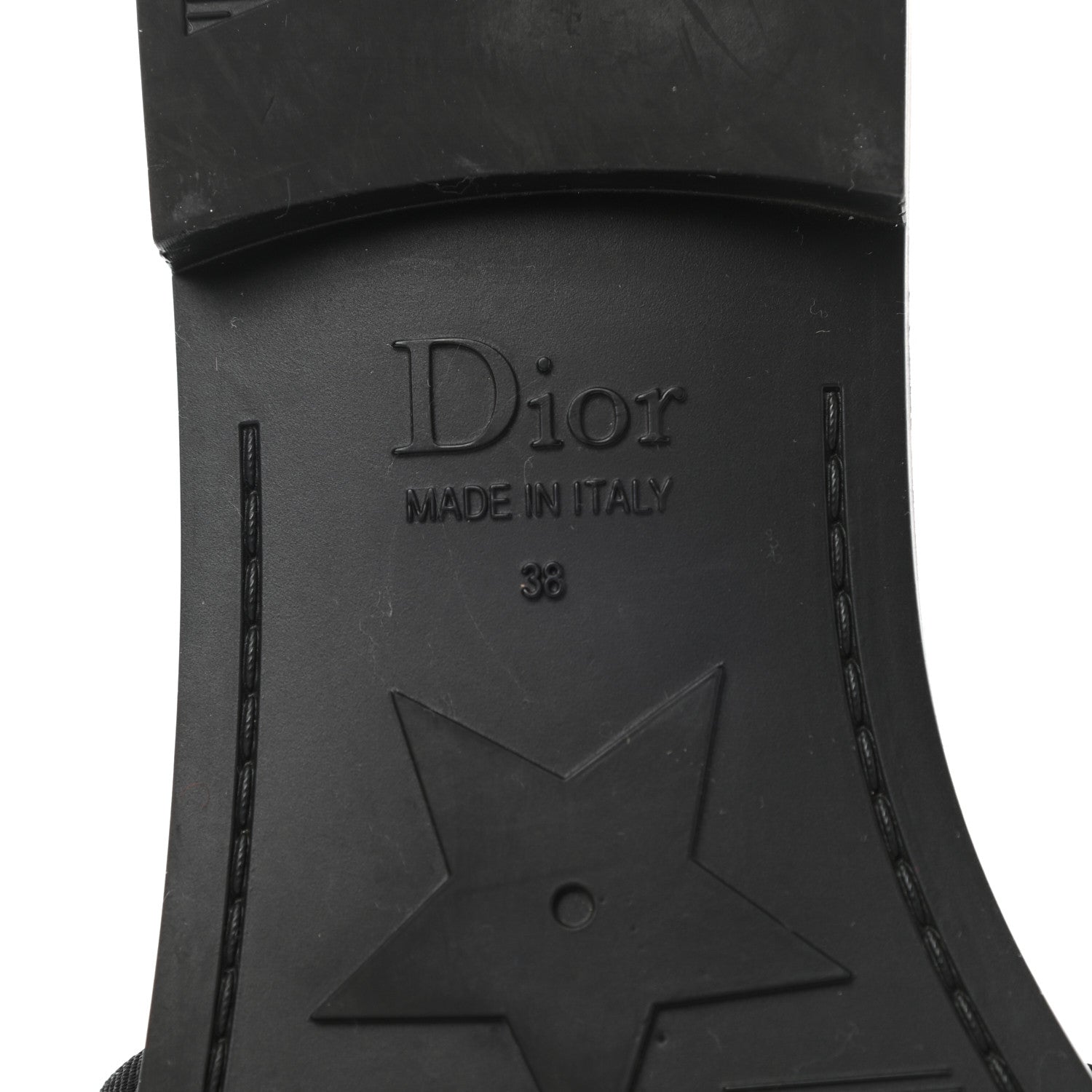 Christian Dior Technical Stretch Fabric Camouflage Dio(r)evolution Slide Sandals 38 Black Military 7 of 9