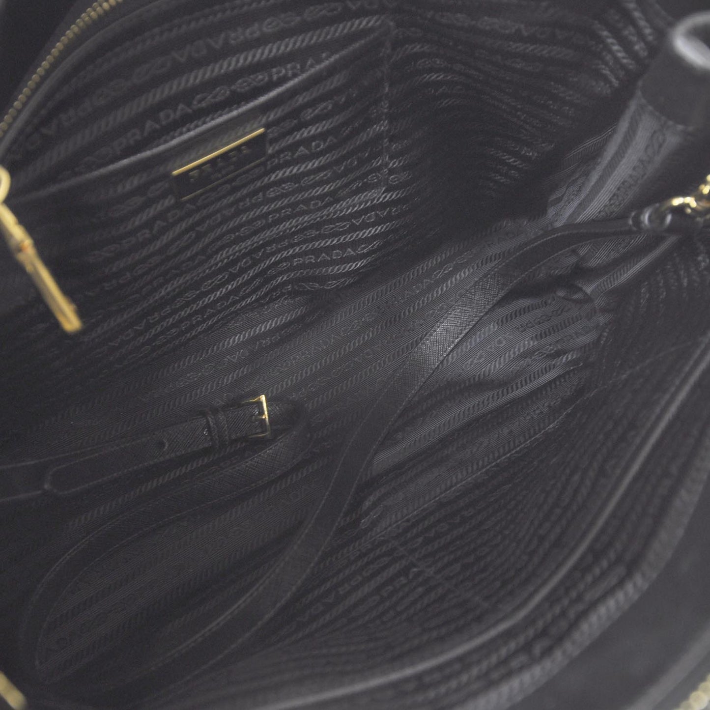 Saffiano Lux Tote Nero Black