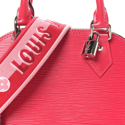Louis Vuitton Epi Jacquard Alma BB Rose Pondicherry 7 of 10