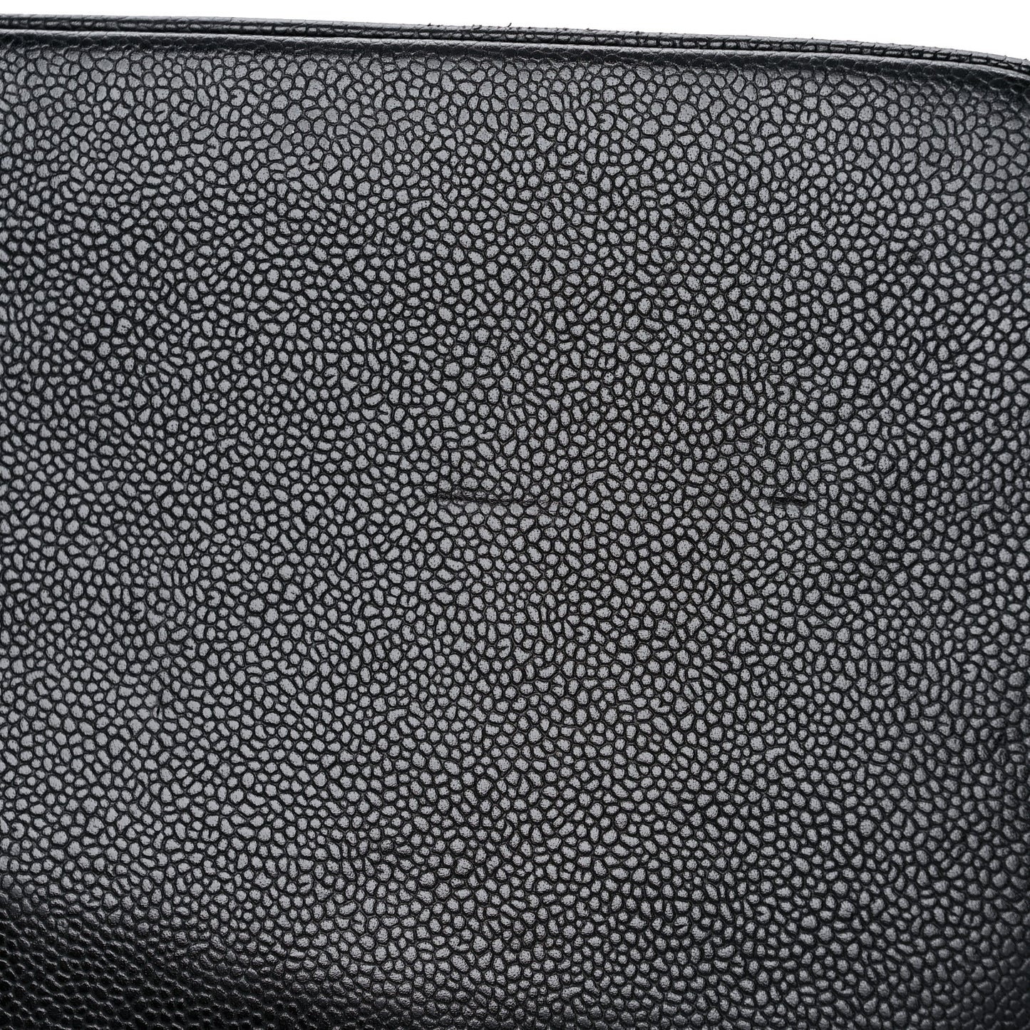 Caviar Quilted Medallion Tote Black
