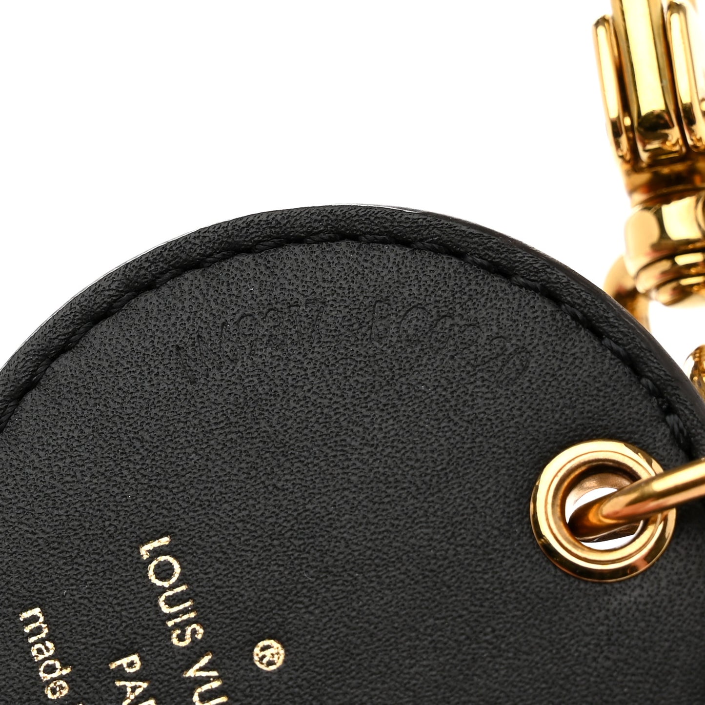 Monogram Reverse Key Holder Bag Charm