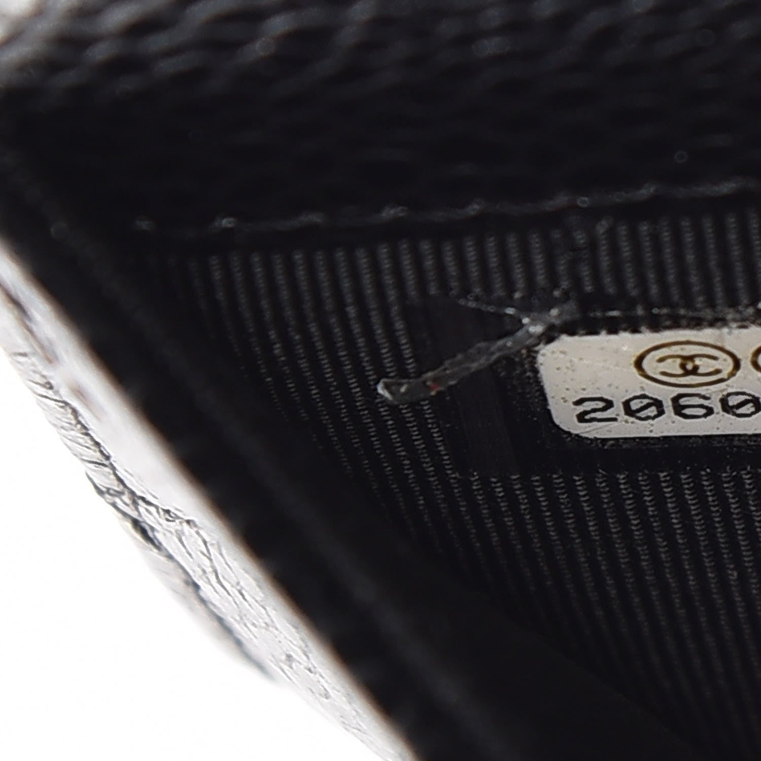 Chanel Caviar Quilted Flap Card Holder Black 8 of 8