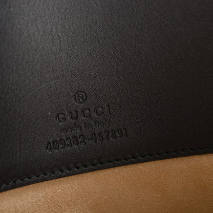 Gucci Calfskin Embossed XL Clutch Nero Black 6 of 6