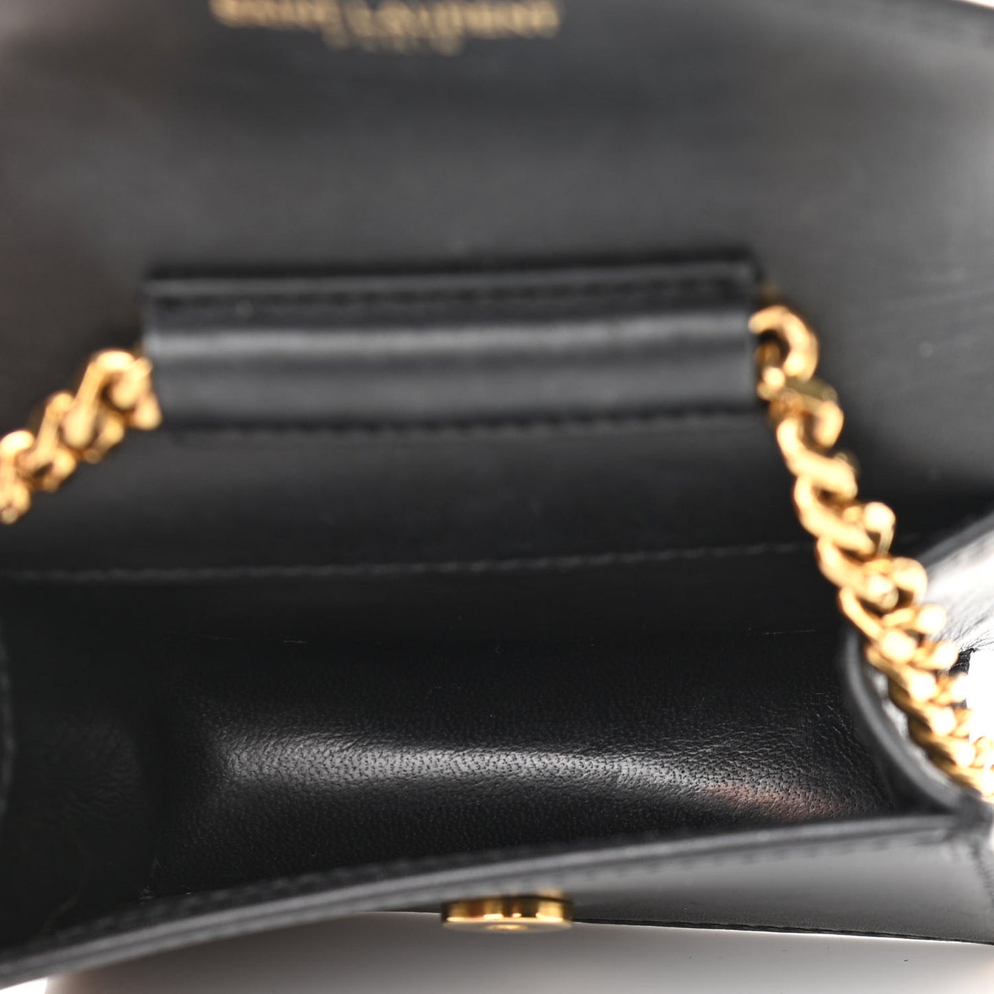 Calfskin Monogram Mini Candy Crossbody Black