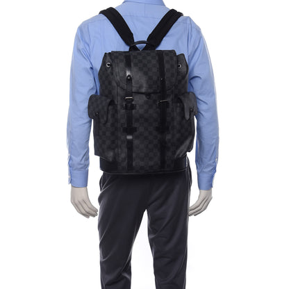 Louis Vuitton Damier Graphite Christopher PM Backpack 2 of 10