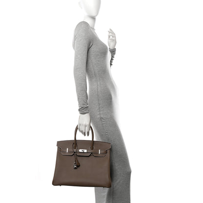 Hermes Epsom Birkin 35 Etoupe 2 of 11