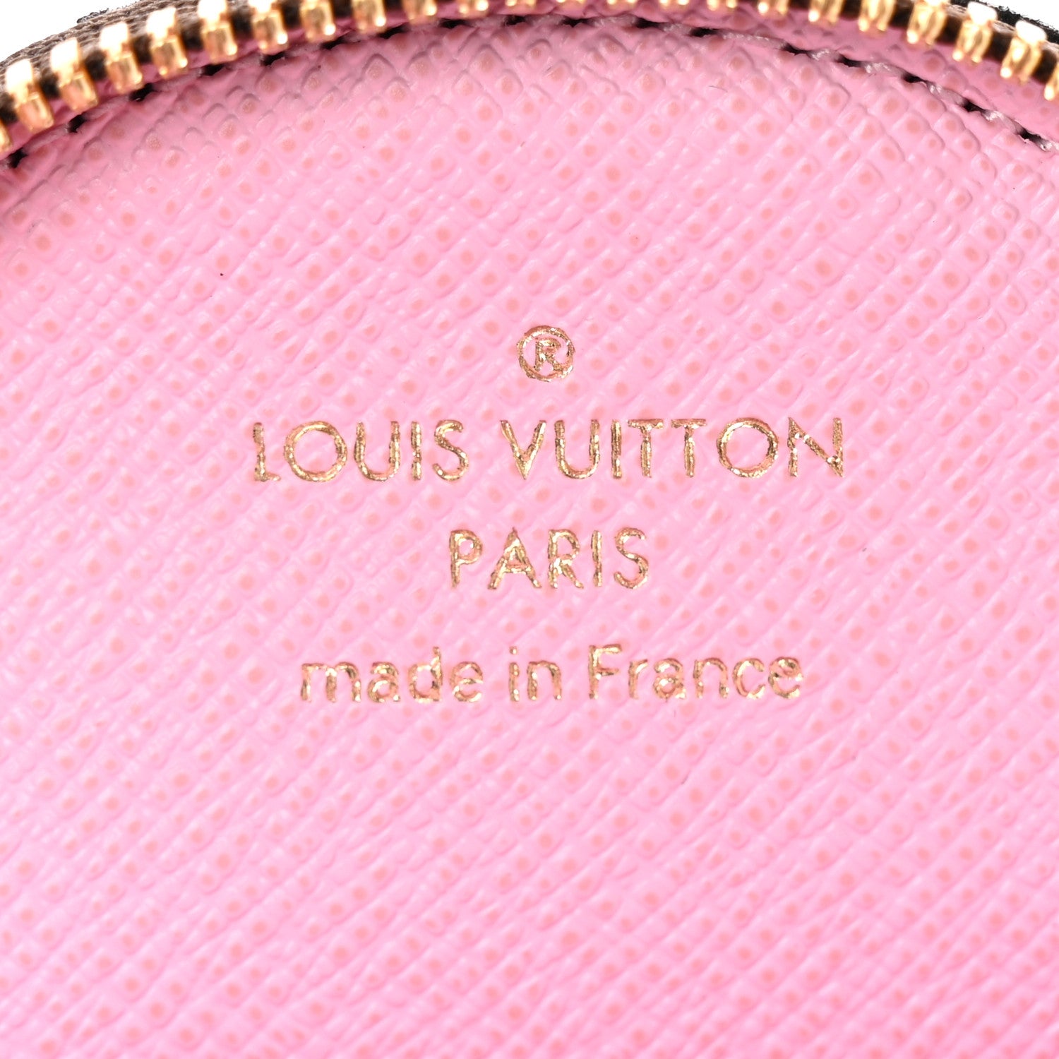 Louis Vuitton Monogram 2021 Christmas Animation Japanese Garden Round Coin Purse Wisteria Pink 4 of 4