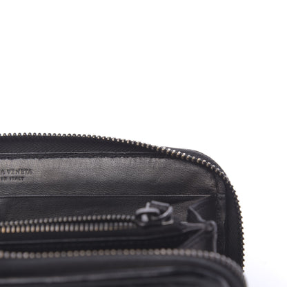 Bottega Veneta Nappa Intrecciato Zip Around Wallet Black 13 of 13