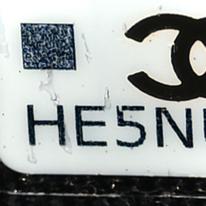 Caviar Quilted Studded CC Zip Card Holder Black