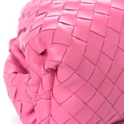 Bottega Veneta Nappa Maxi Intrecciato The Pouch Oversized Clutch Pink 8 of 15