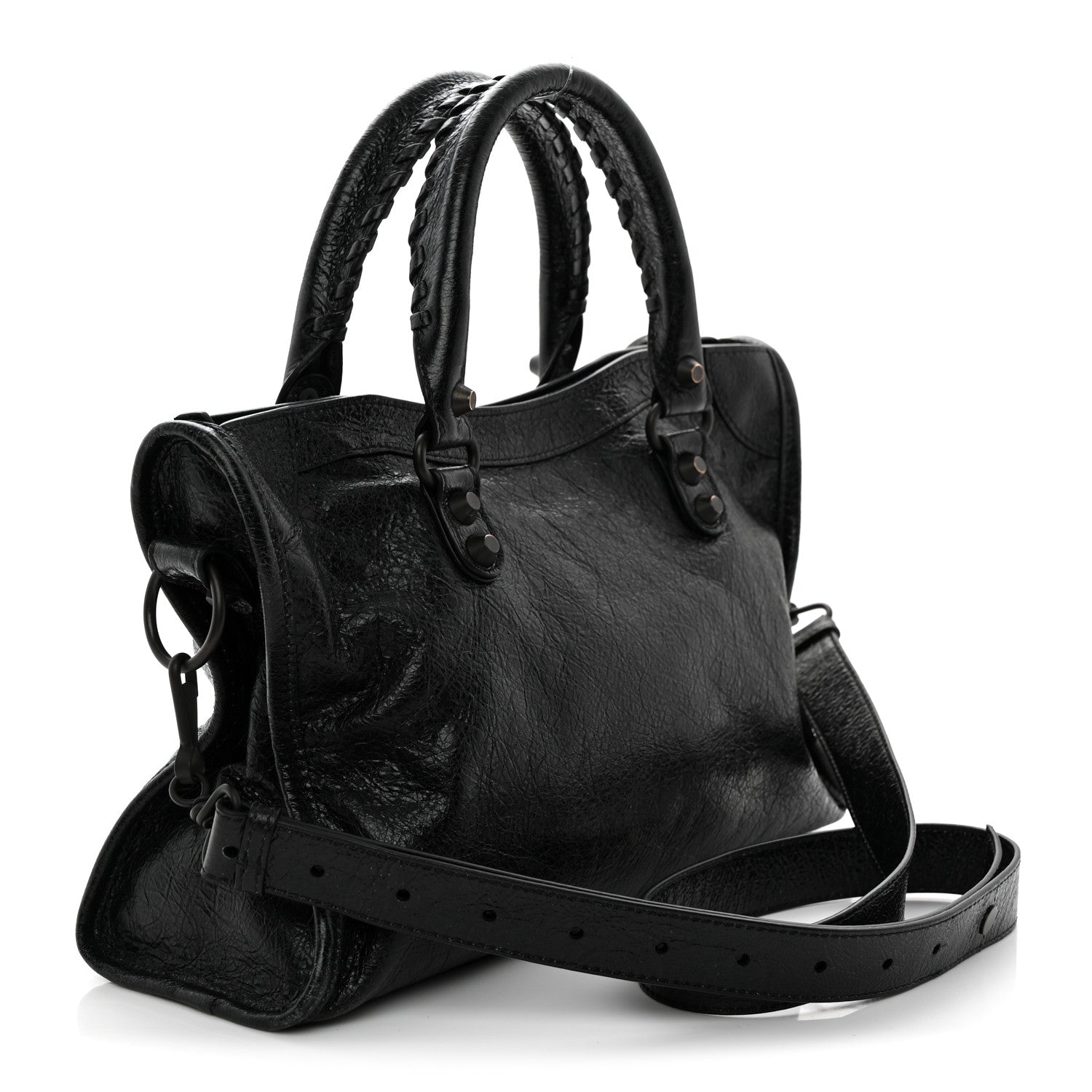 Balenciaga Agneau Arena Classic Hardware Small Le City Black 3 of 10