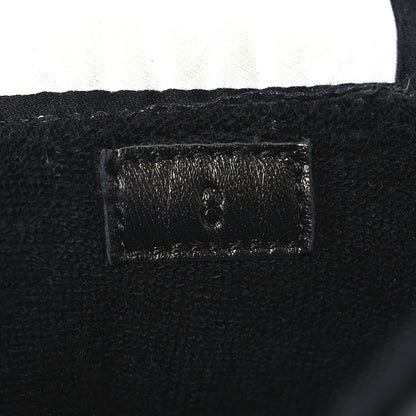 Gucci Calfskin Nylon GG Monogram Calfskin Web Mens Screener Sneakers 8 Black 7 of 10
