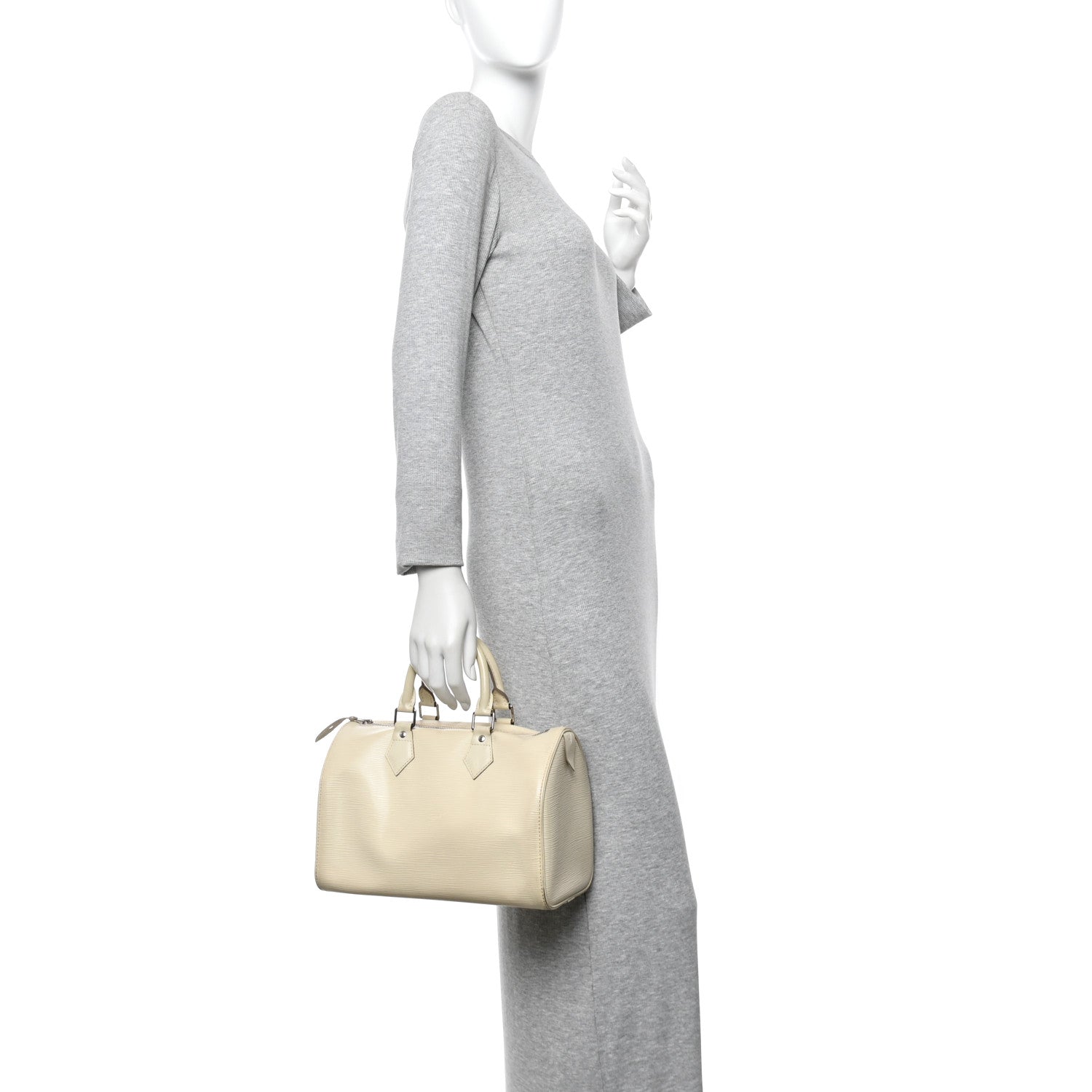 Louis Vuitton Epi Speedy 25 Ivory 2 of 10