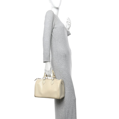 Louis Vuitton Epi Speedy 25 Ivory 2 of 10