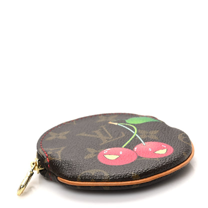 Louis Vuitton Monogram Cerises Round Coin Purse 4 of 6