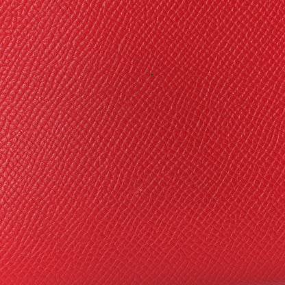 Hermes Epsom Silk'In Wallet Rouge Tomate 9 of 9