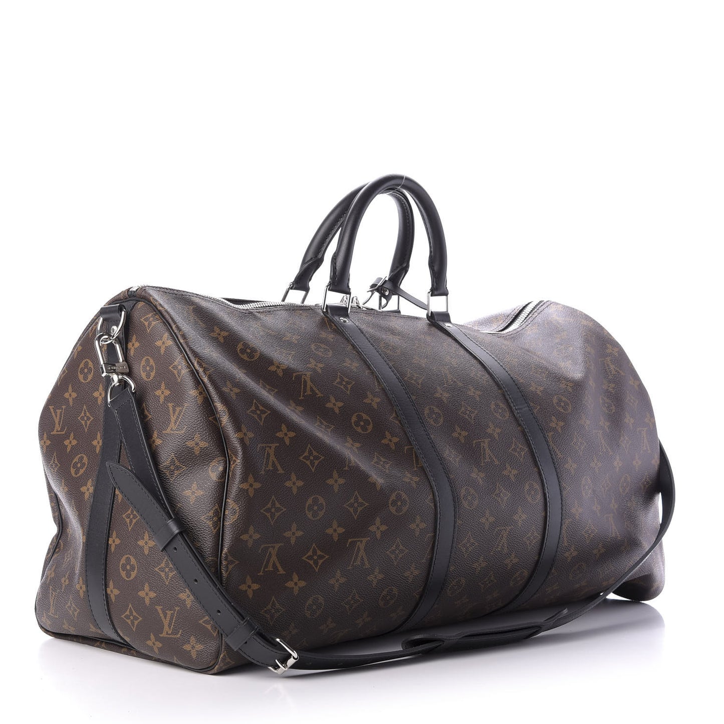Monogram Macassar Keepall Bandouliere 55