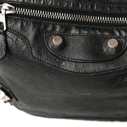 Balenciaga Chevre Giant 21 Silver Hardware Day Hobo Black 17 of 27