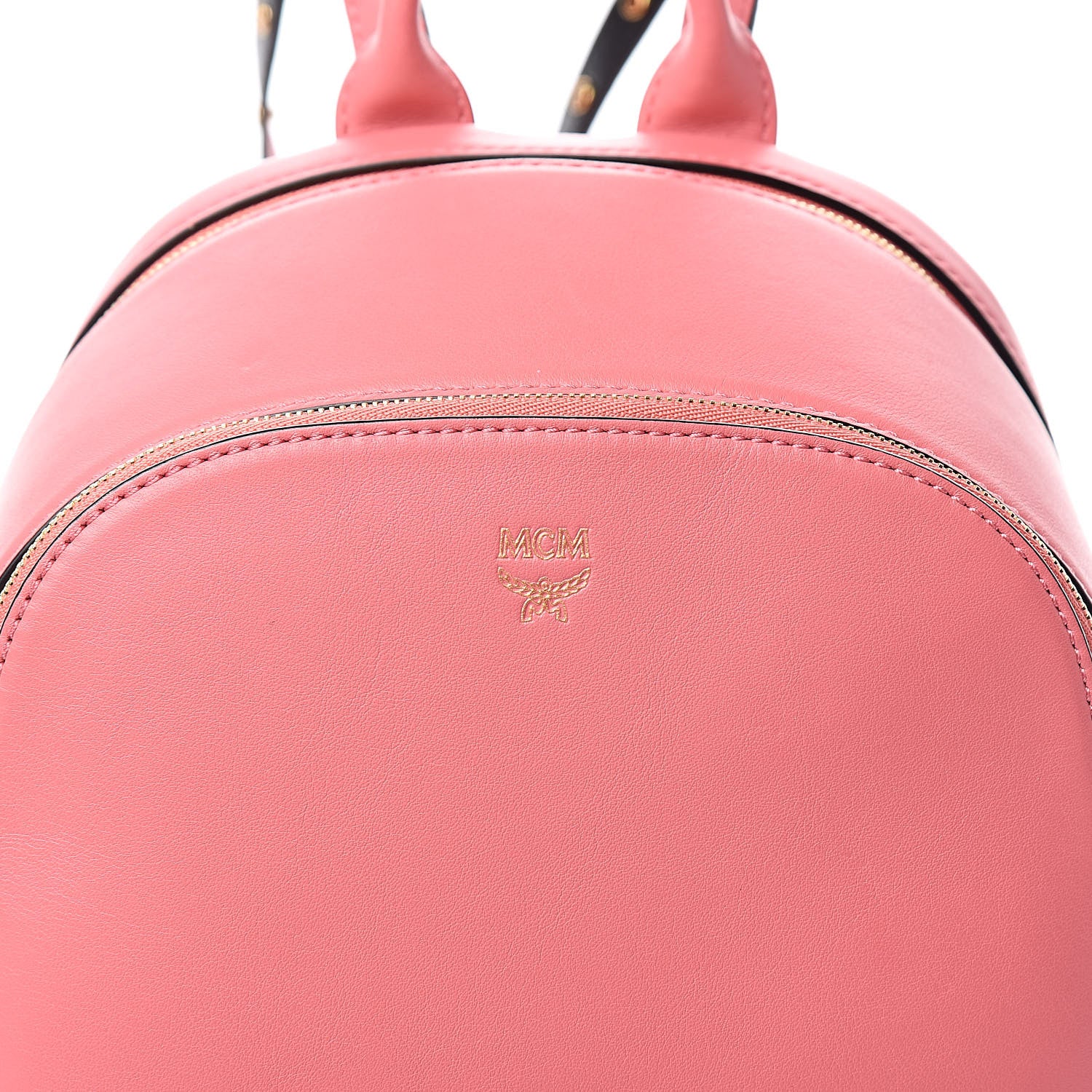 MCM Calfskin Mini Duchess Polke Studs Backpack Pink 13 of 13