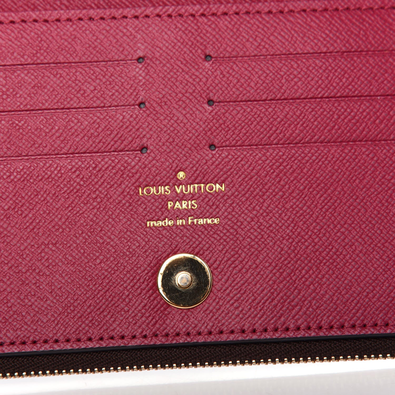 Louis Vuitton Monogram Adele Wallet Fuchsia 6 of 7