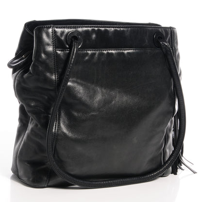 Chanel Lambskin Tassel Shoulder Bag Black 3 of 8