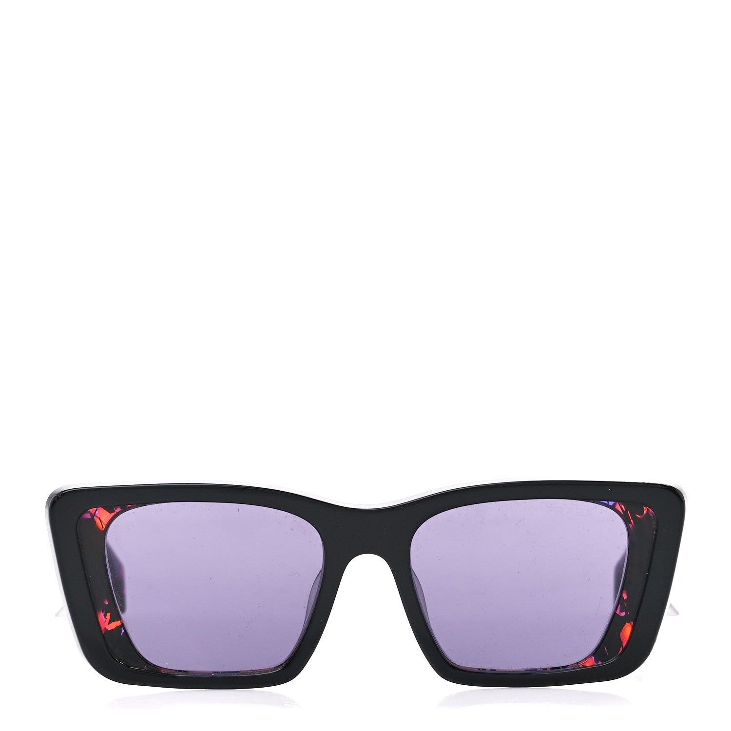 Prada Acetate Symbole Sunglasses SPR 08Y Purple Multicolor 2 of 8