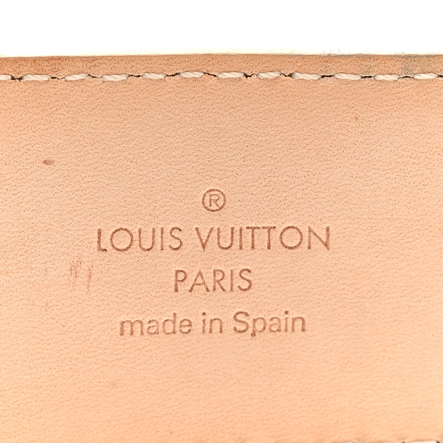 Louis Vuitton Damier Azur LV Initiales 90 36 Belt 3 of 7