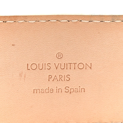 Louis Vuitton Damier Azur LV Initiales 90 36 Belt 3 of 7