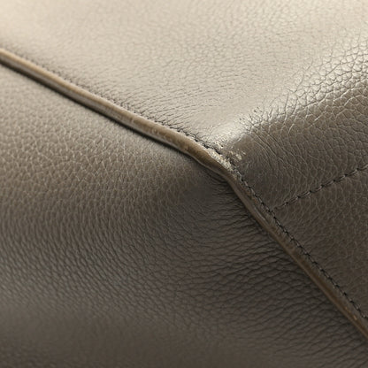 Celine Soft Grained Calfskin Sangle Bucket Bag Taupe 9 of 10