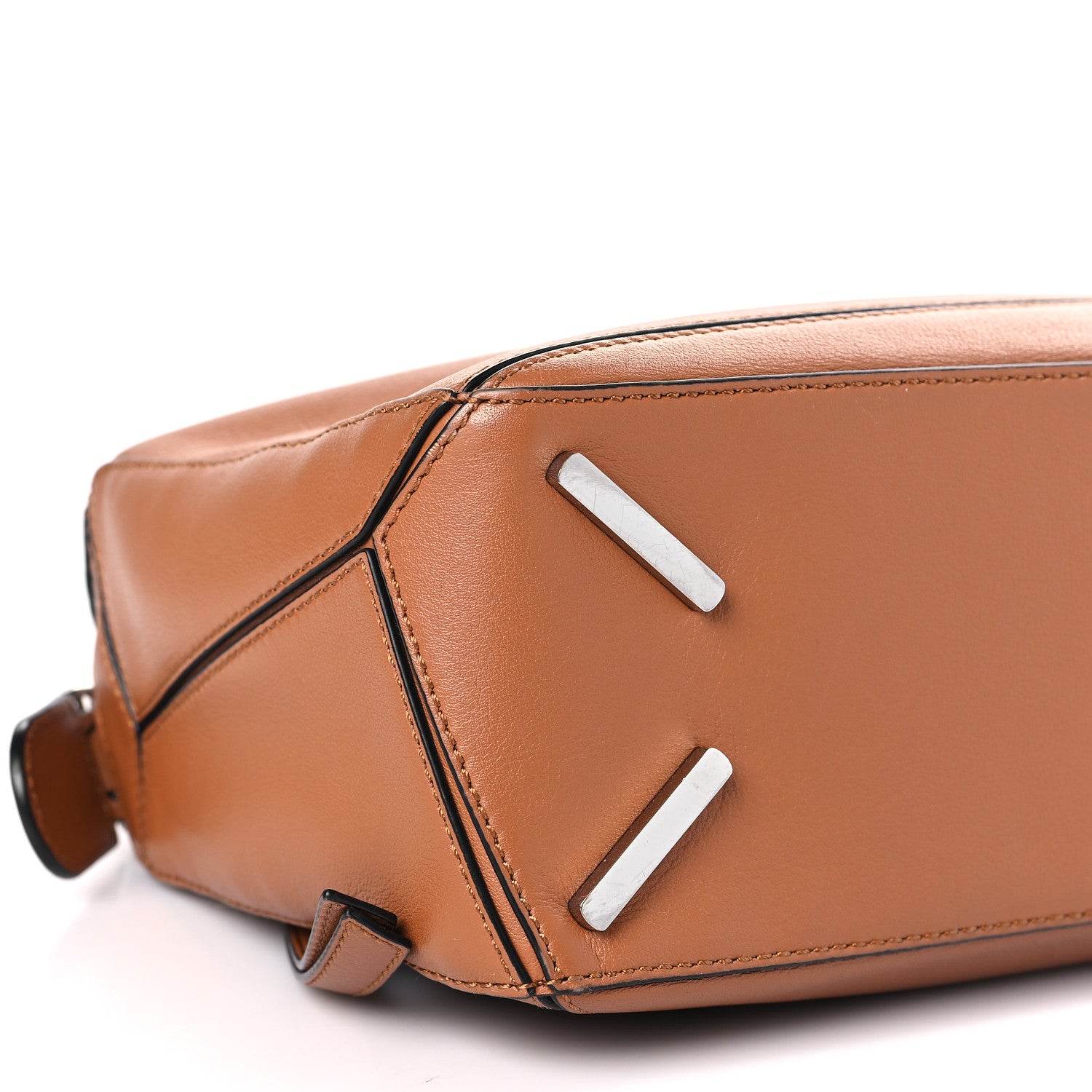 Loewe Calfskin Small Puzzle Bag Tan 7 of 8