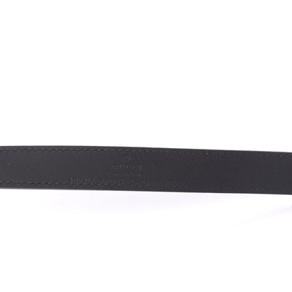 Gucci Calfskin Double G 20mm Belt 85 34 Black 3 of 5