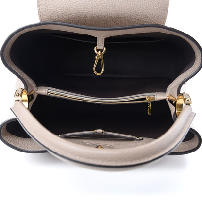 Louis Vuitton Taurillon Capucines MM Galet 5 of 9