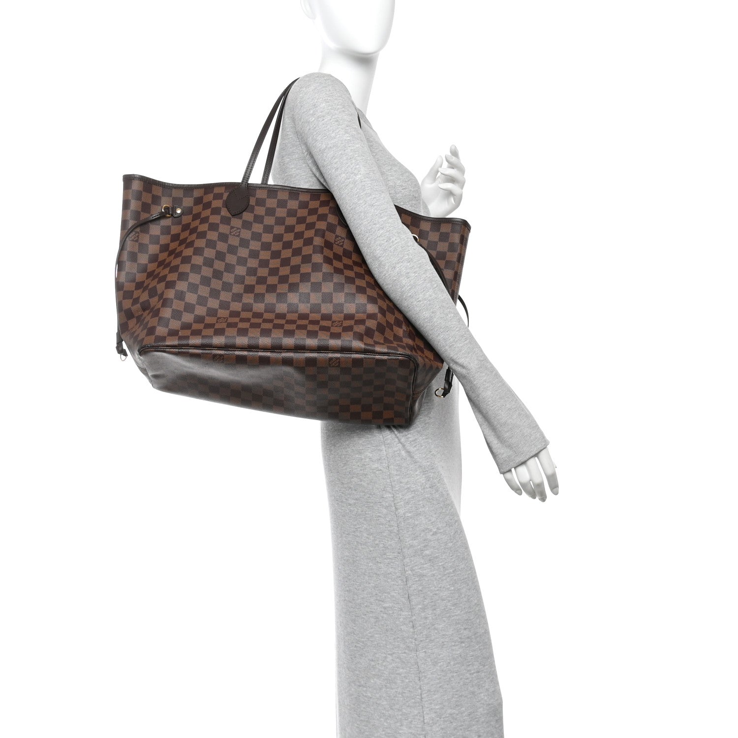Louis Vuitton Damier Ebene Neo Neverfull GM 2 of 11