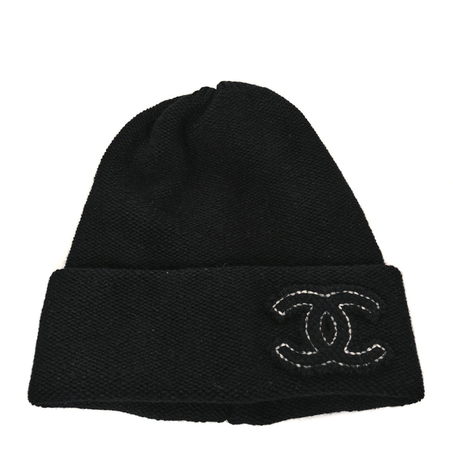 Cashmere CC Beanie Hat Black