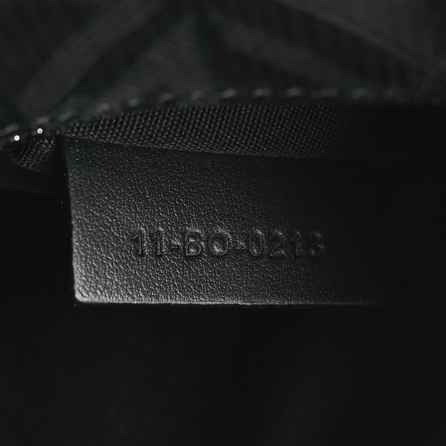 Canvas CD Diamond Lingot 22 Bag Black