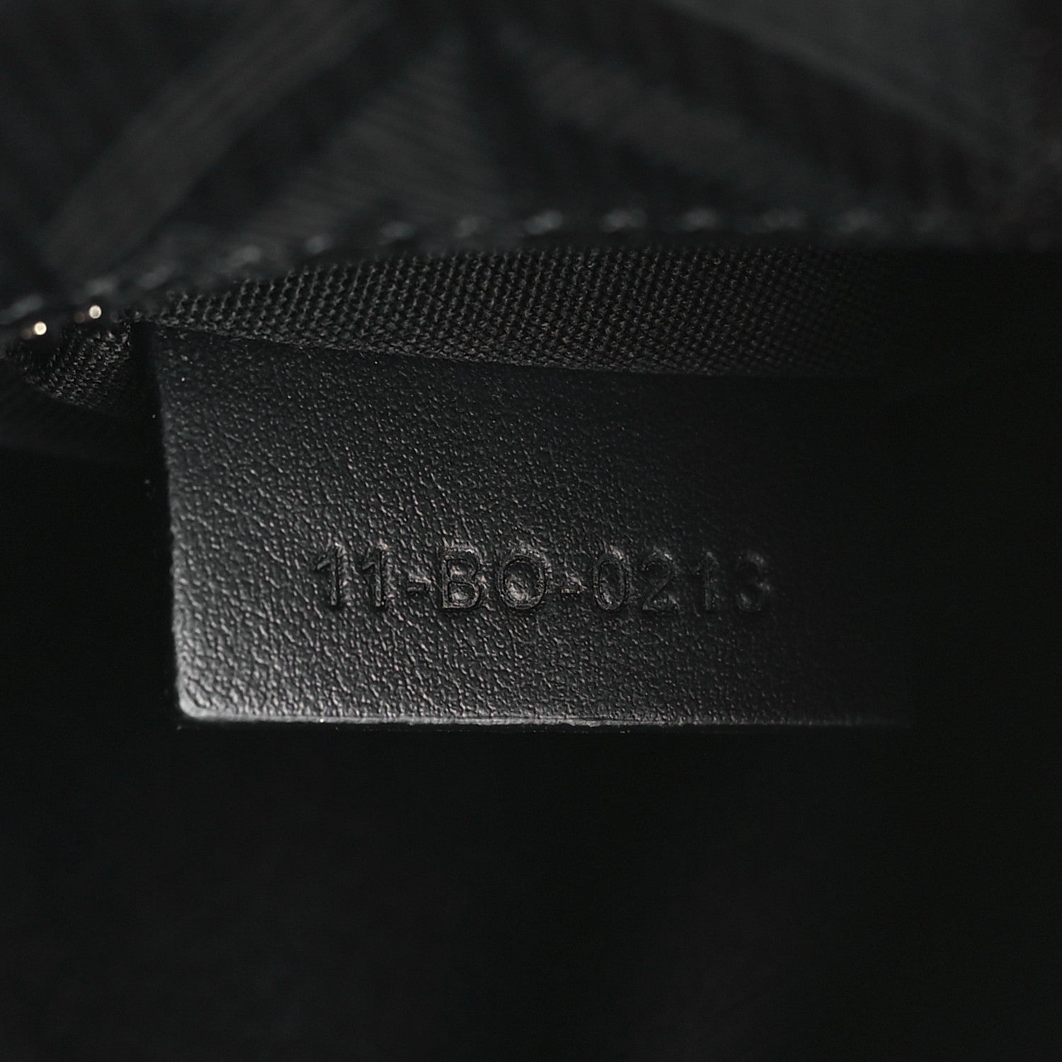 Christian Dior Canvas CD Diamond Lingot 22 Bag Black 7 of 10