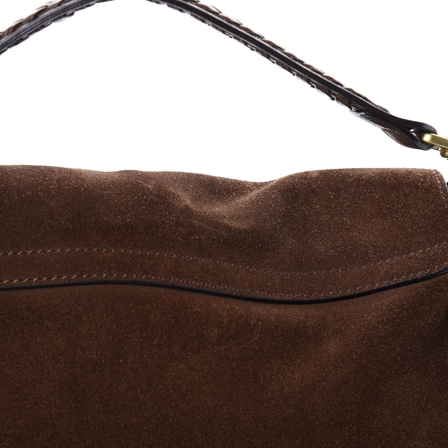 Mulberry Suede Effie Satchel Brown 11 of 15
