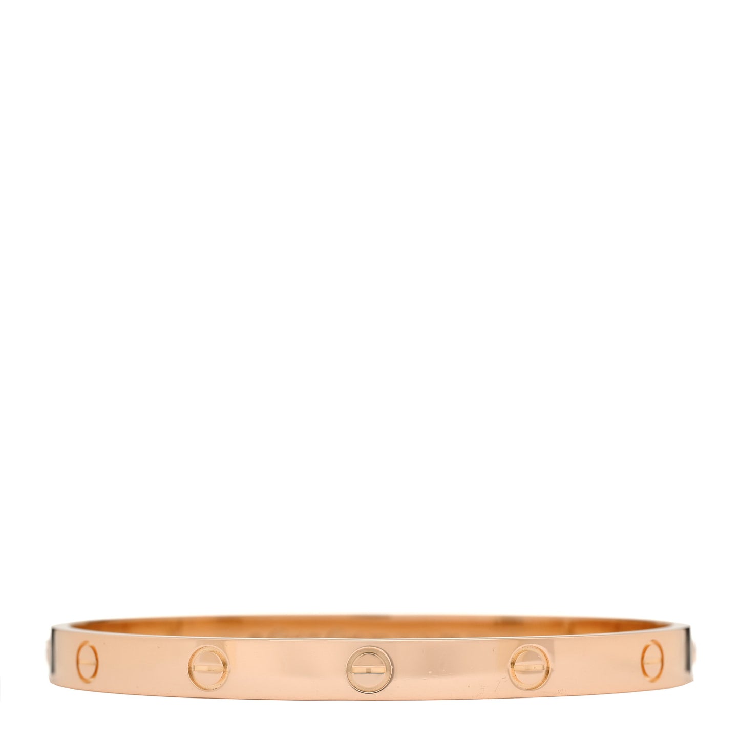 18K Pink Gold LOVE Bracelet 19