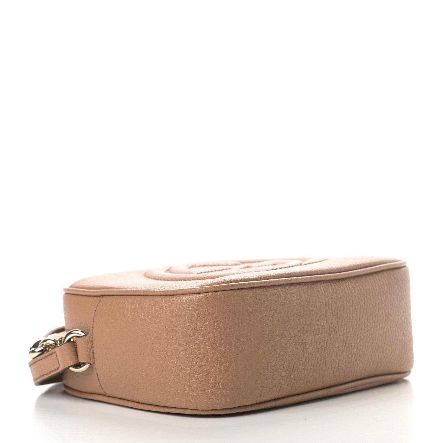 Gucci Pebbled Calfskin Small Soho Disco Bag Rose Beige 4 of 10