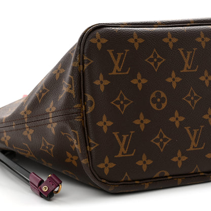 Louis Vuitton Monogram Totem Neo Neverfull MM Flamingo 10 of 16