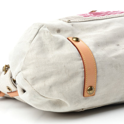 Louis Vuitton Toile Globe Shopper Cabas GM Red 6 of 16
