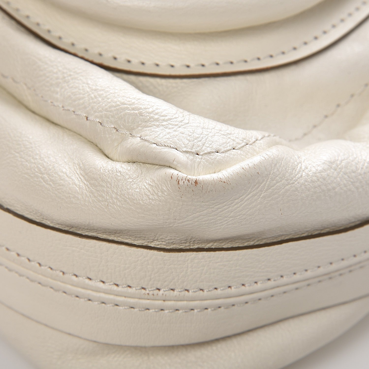Chloe Calfskin Medium Paraty Cream 9 of 18
