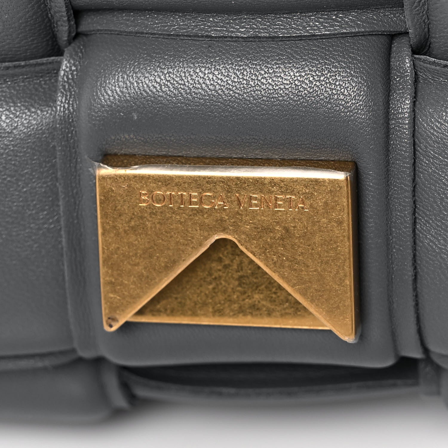 Bottega Veneta Nappa Maxi Intreccio Padded Cassette Crossbody Bag Thunder 10 of 12