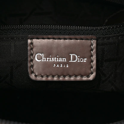 Christian Dior Patent Medium Malice Tote Brown 6 of 11